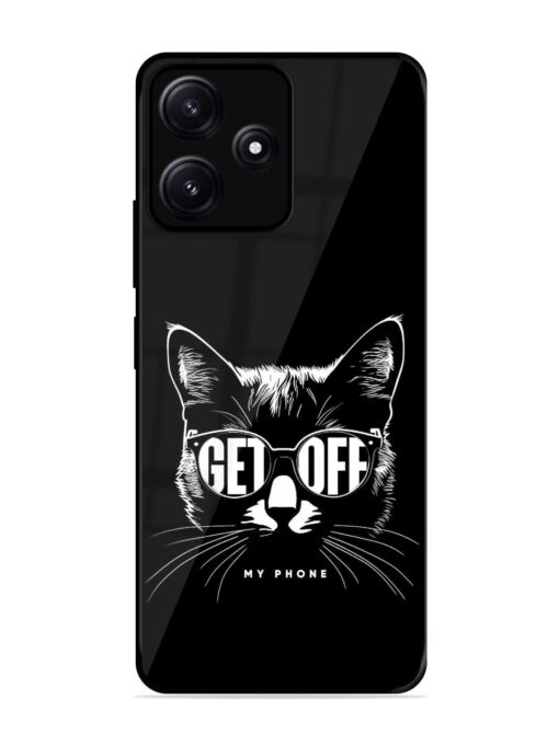 Get Off Glossy Metal TPU Phone Cover for Poco M6 (5G) Zapvi