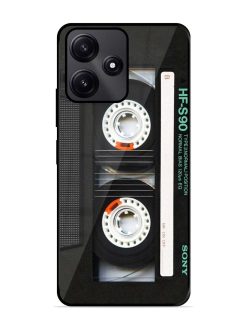 Sony Hf-S90 Cassette Glossy Metal Phone Cover for Poco M6 Pro (5G)