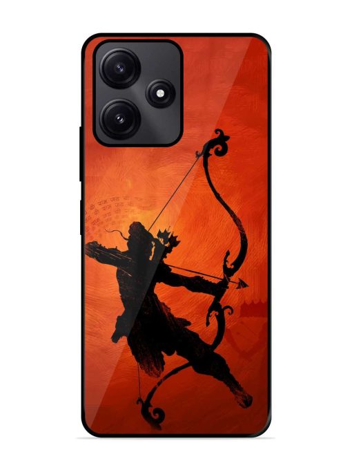 Illustration Lord Rama Glossy Metal Phone Cover for Poco M6 Pro (5G) Zapvi