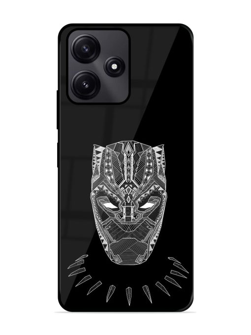 Fictional Art Glossy Metal Phone Cover for Poco M6 Pro (5G) Zapvi