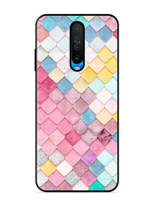 Fondos De Pantalla Glossy Metal Phone Cover for Poco X2 Zapvi