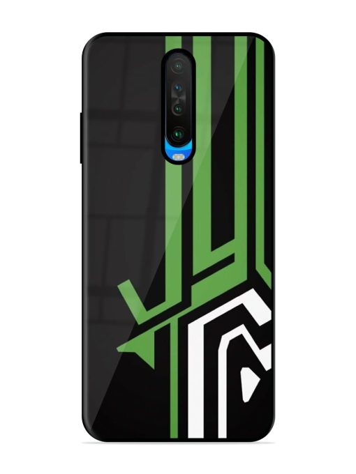 Kamen Rider Glossy Metal Phone Cover for Poco X2 Zapvi