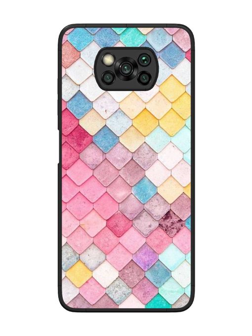 Fondos De Pantalla Glossy Metal Phone Cover for Poco X3 Zapvi