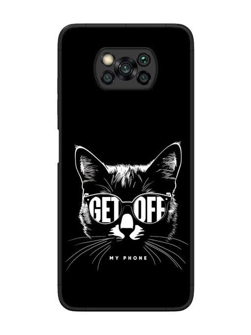 Get Off Glossy Metal TPU Phone Cover for Poco X3 Pro