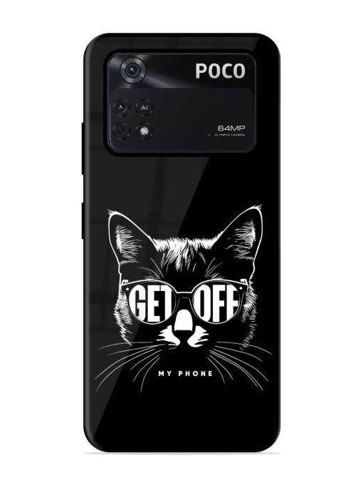 Get Off Glossy Metal TPU Phone Cover for Poco X4 Pro (5G) Zapvi