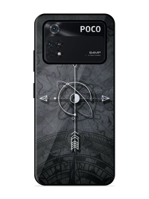 Lighting Cross Glossy Metal Phone Cover for Poco X4 Pro (5G) Zapvi