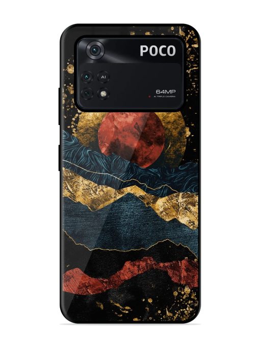 Bob Creek Glossy Metal Phone Cover for Poco X4 Pro (5G) Zapvi