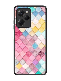 Fondos De Pantalla Glossy Metal Phone Cover for Poco X5 Pro (5G)