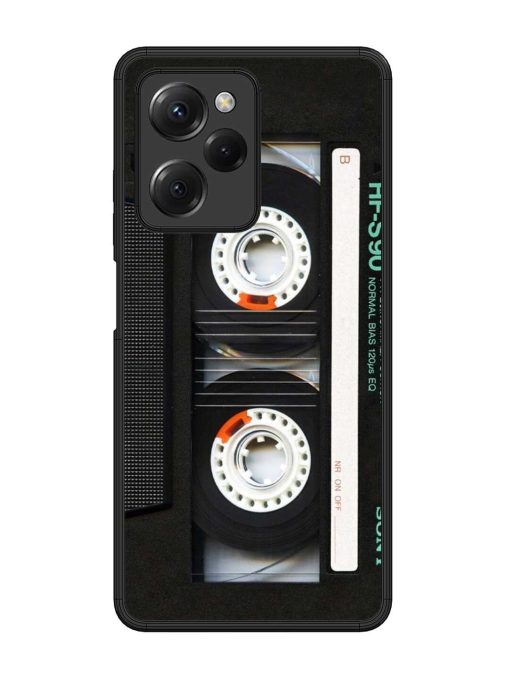 Sony Hf-S90 Cassette Glossy Metal Phone Cover for Poco X5 Pro (5G)