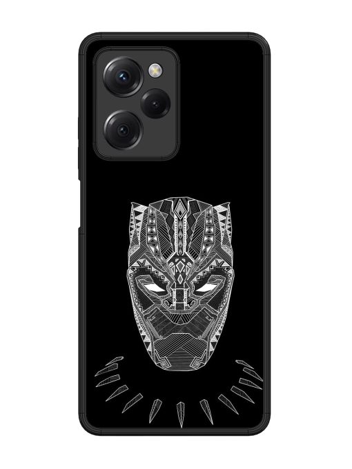 Fictional Art Glossy Metal Phone Cover for Poco X5 Pro (5G) Zapvi