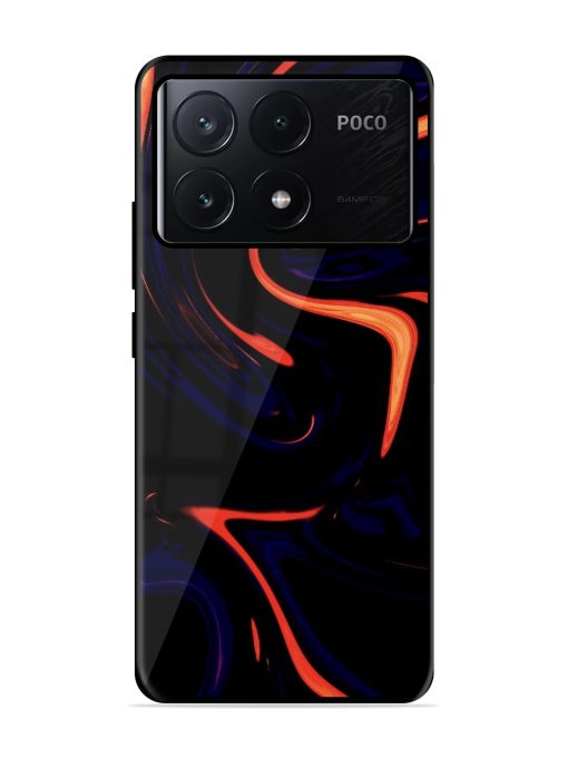 Super Amoled Glossy Metal Phone Cover for Poco X6 Pro (5G) Zapvi