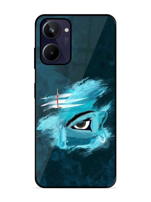 Lord Shiva Glossy Metal Phone Cover for Realme 10