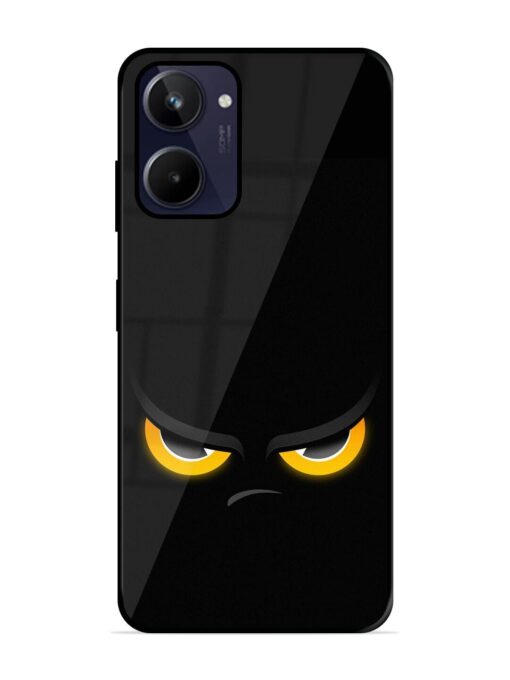 Scary Yellow Eye Glossy Metal TPU Phone Cover for Realme 10