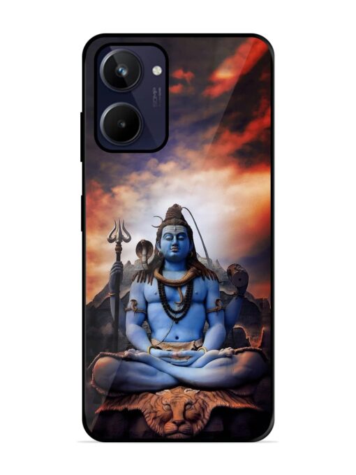 Jai Jai Shiv Glossy Metal Phone Cover for Realme 10