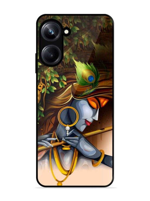 Krishna Glossy Metal Phone Cover for Realme 10 Pro (5G)