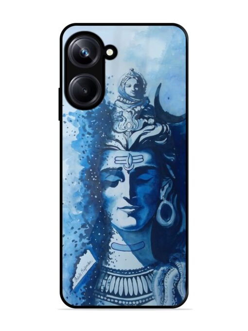 Shiv Art Glossy Metal Phone Cover for Realme 10 Pro (5G) Zapvi