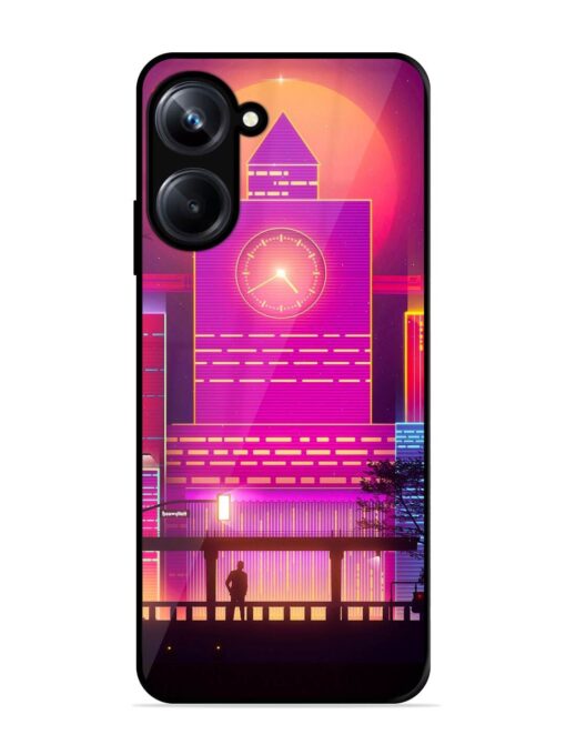 Clock Tower Glossy Metal TPU Phone Cover for Realme 10 Pro (5G) Zapvi