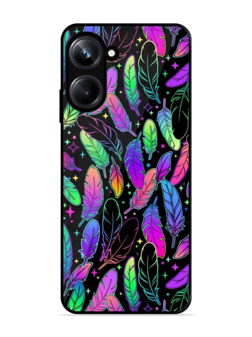 Bright Multi Colored Seamless Glossy Metal Phone Cover for Realme 10 Pro (5G) Zapvi