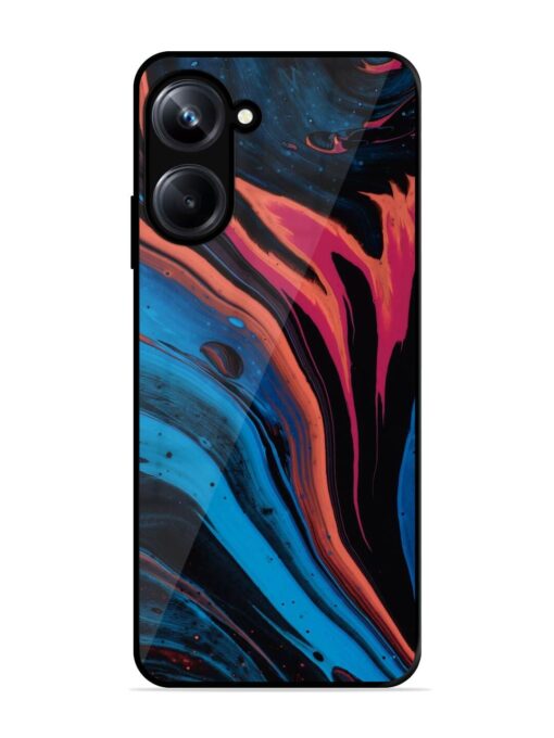 Liquefied Art Glossy Metal TPU Phone Cover for Realme 10 Pro (5G) Zapvi