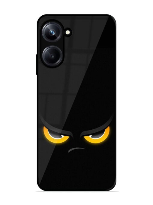 Scary Yellow Eye Glossy Metal TPU Phone Cover for Realme 10 Pro (5G) Zapvi