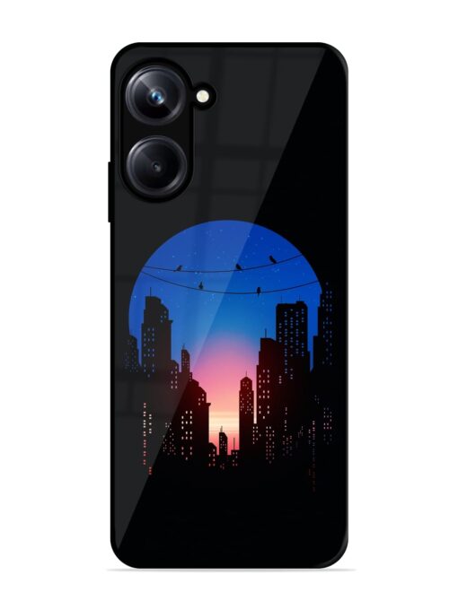 Minima City Vibe Glossy Metal Phone Cover for Realme 10 Pro (5G) Zapvi