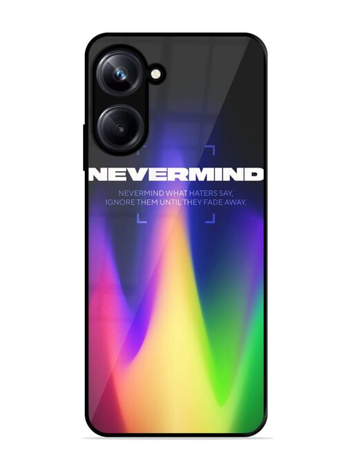 Nevermind Glossy Metal Phone Cover for Realme 10 Pro (5G) Zapvi