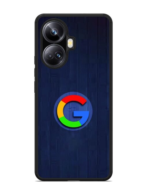 Google Logo Printed Glossy Metal TPU Phone Cover for Realme 10 Pro Plus (5G) Zapvi