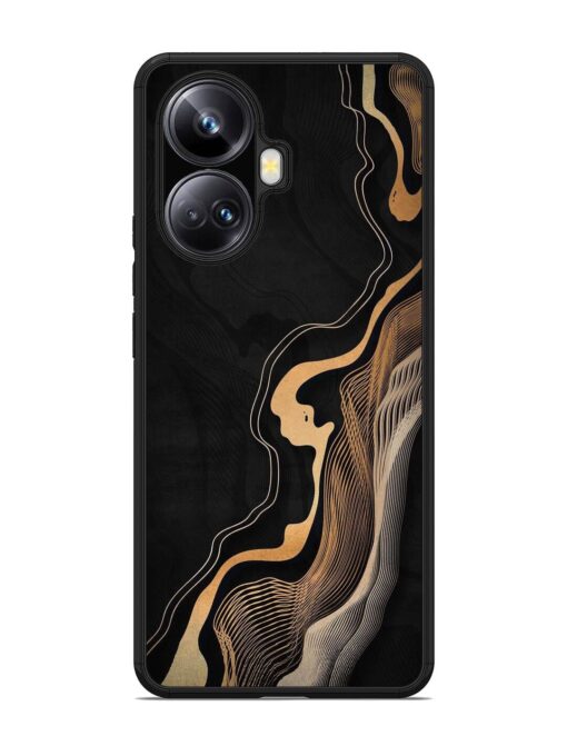 Abstract Art Glossy Metal TPU Phone Cover for Realme 10 Pro Plus (5G) Zapvi