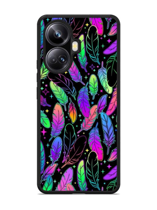 Bright Multi Colored Seamless Glossy Metal Phone Cover for Realme 10 Pro Plus (5G) Zapvi