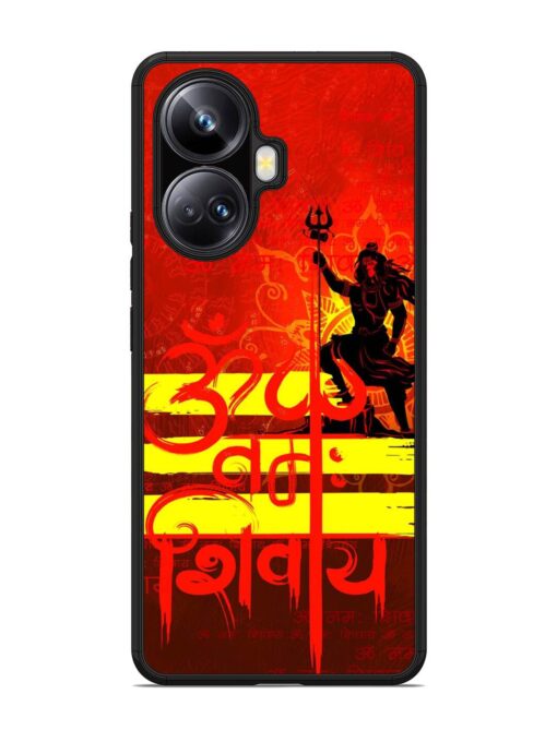 Illustration Lord Shiva Glossy Metal TPU Phone Cover for Realme 10 Pro Plus (5G) Zapvi