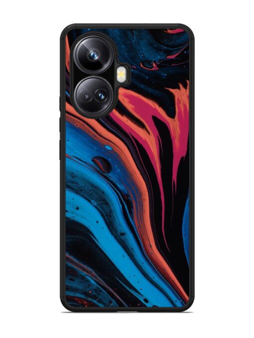 Liquefied Art Glossy Metal TPU Phone Cover for Realme 10 Pro Plus (5G) Zapvi