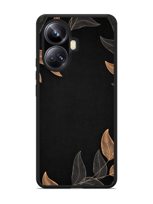 Foliage Art Glossy Metal Phone Cover for Realme 10 Pro Plus (5G) Zapvi