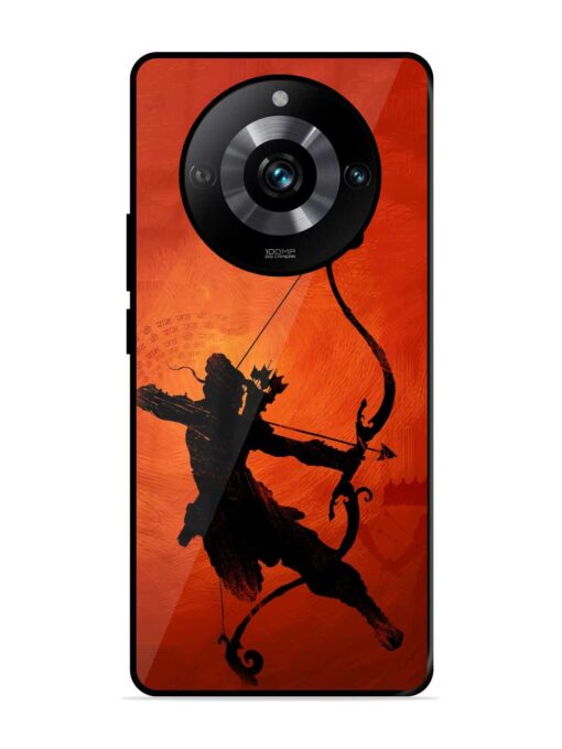 Illustration Lord Rama Glossy Metal Phone Cover for Realme 11 Pro (5G) Zapvi