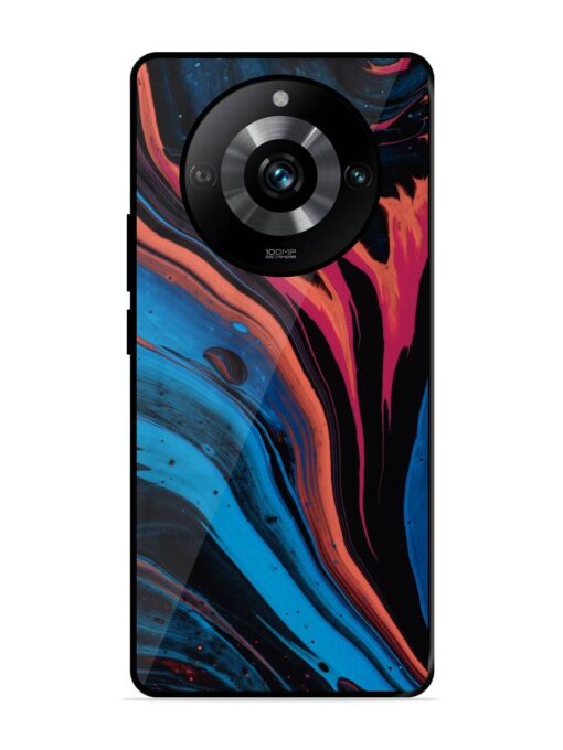 Liquefied Art Glossy Metal TPU Phone Cover for Realme 11 Pro (5G) Zapvi