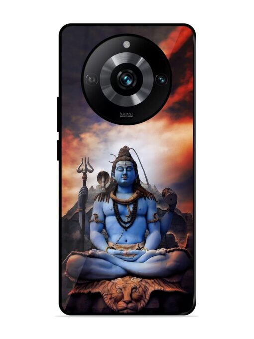 Jai Jai Shiv Glossy Metal Phone Cover for Realme 11 Pro (5G) Zapvi