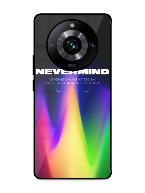 Nevermind Glossy Metal Phone Cover for Realme 11 Pro (5G) Zapvi