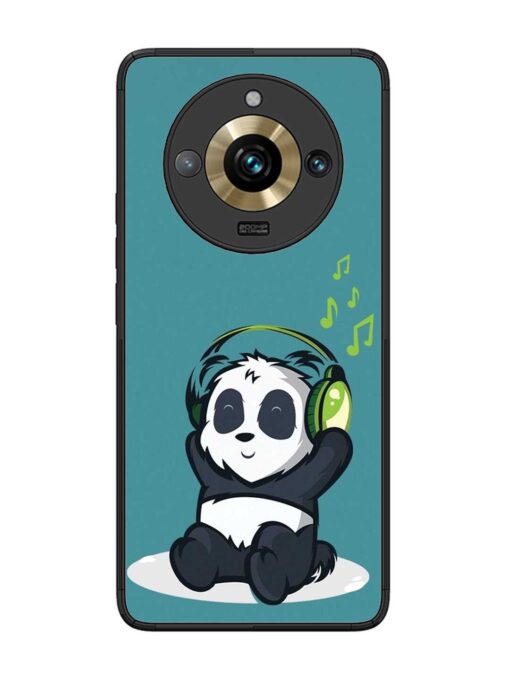 Music Panda Glossy Metal Phone Cover for Realme 11 Pro Plus (5G) Zapvi