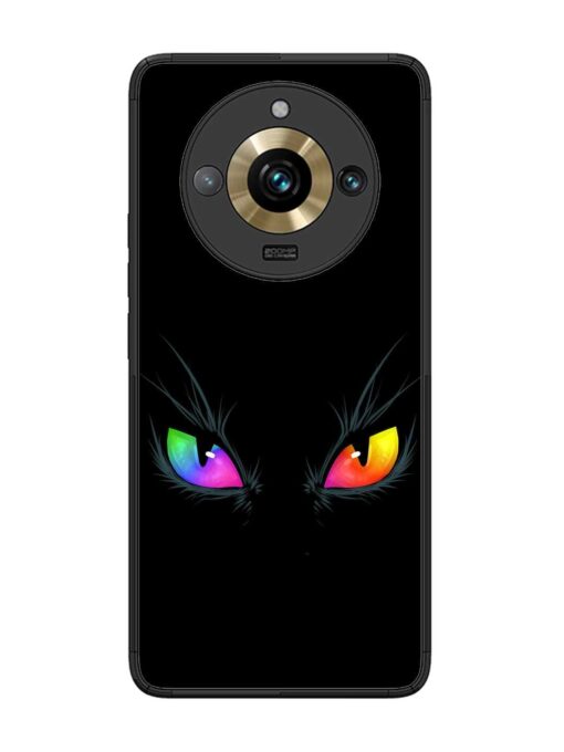 Cat Eyes Glossy Metal Phone Cover for Realme 11 Pro Plus (5G) Zapvi