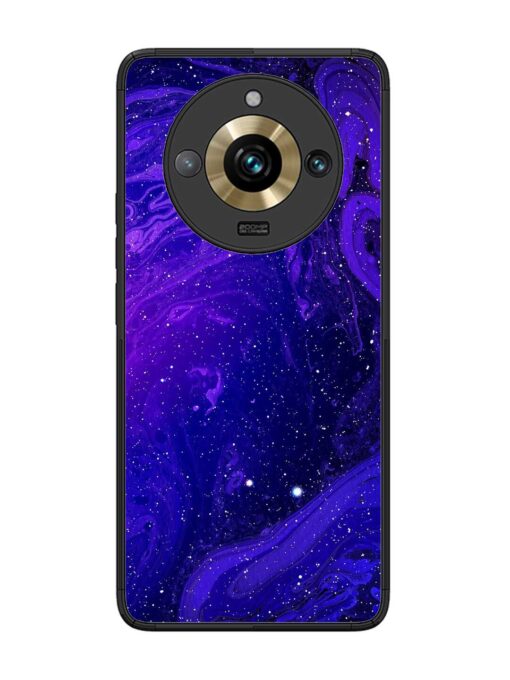 Galaxy Acrylic Abstract Art Glossy Metal Phone Cover for Realme 11 Pro Plus (5G) Zapvi