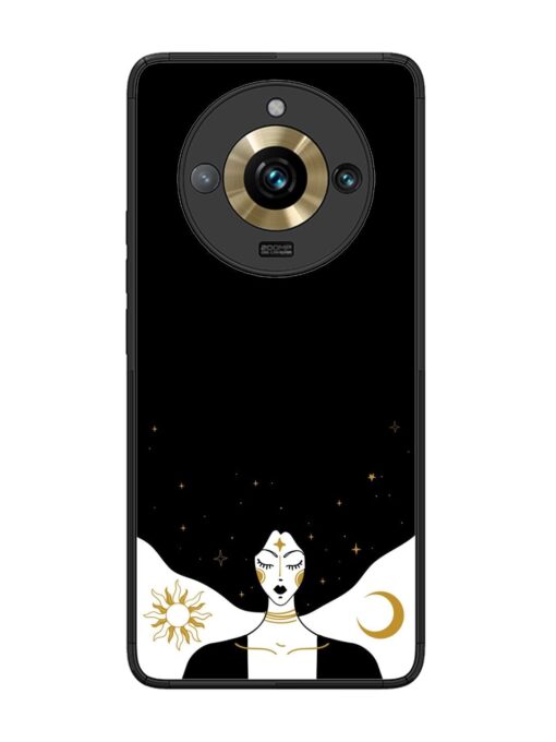 Mystical Vector Vintage Glossy Metal TPU Phone Cover for Realme 11 Pro Plus (5G)