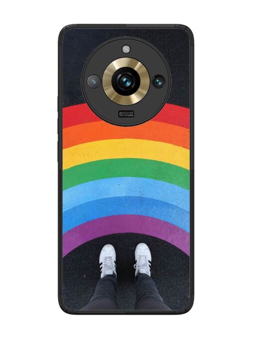 Legs Rainbow Glossy Metal TPU Phone Cover for Realme 11 Pro Plus (5G) Zapvi