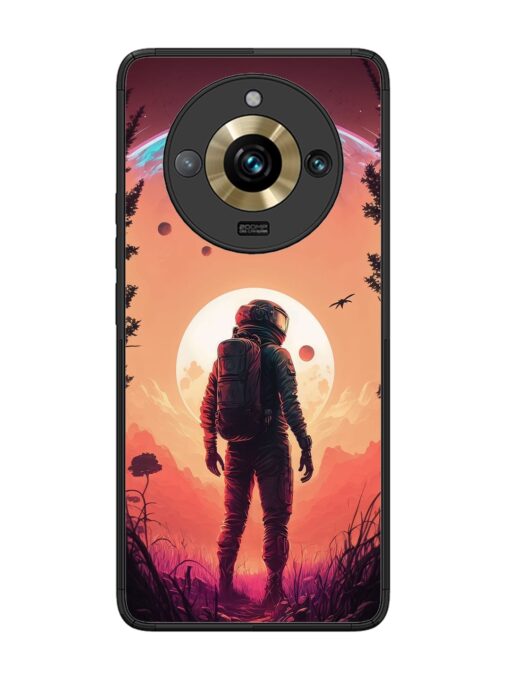 Red Sky At Morning Glossy Metal Phone Cover for Realme 11 Pro Plus (5G) Zapvi