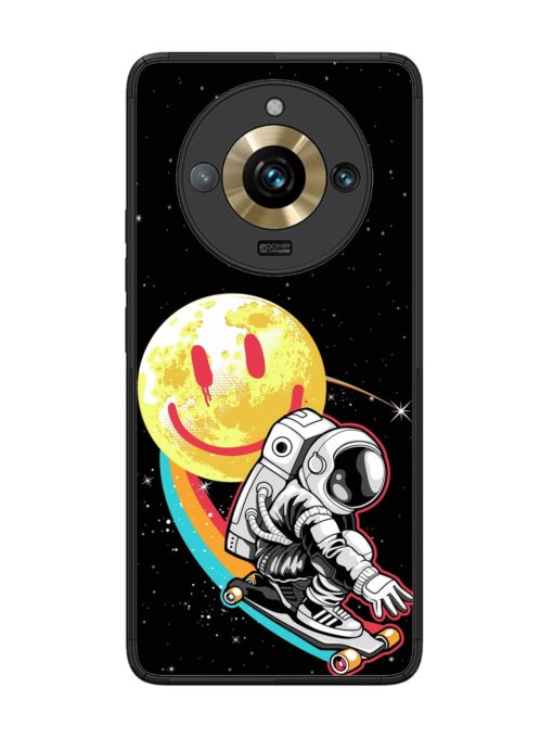 Astronaut Art Glossy Metal Phone Cover for Realme 11 Pro Plus (5G)