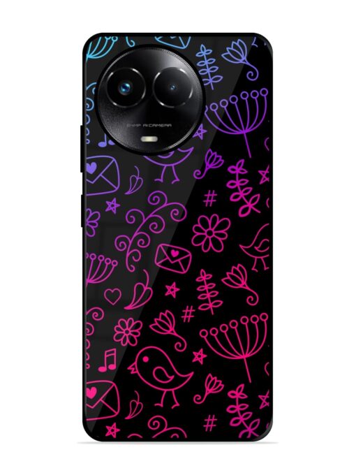 Cool Girly Glossy Metal Phone Cover for Realme 11X (5G)