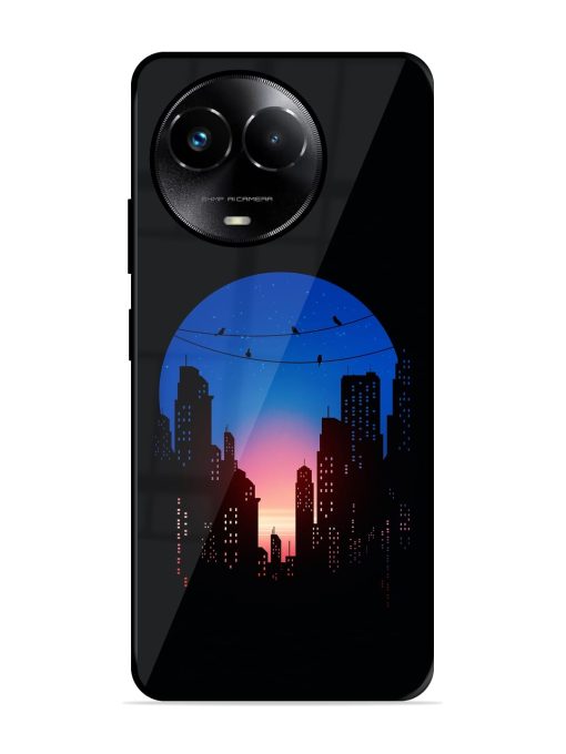 Minima City Vibe Glossy Metal Phone Cover for Realme 11X (5G) Zapvi