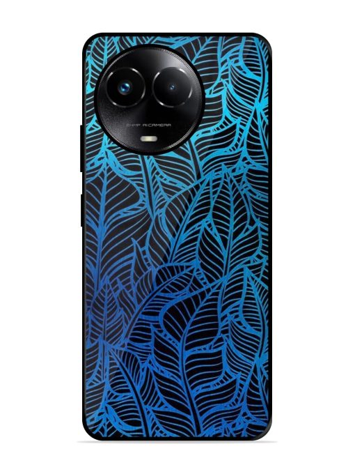 Decorative Topical Glossy Metal Phone Cover for Realme 11X (5G) Zapvi