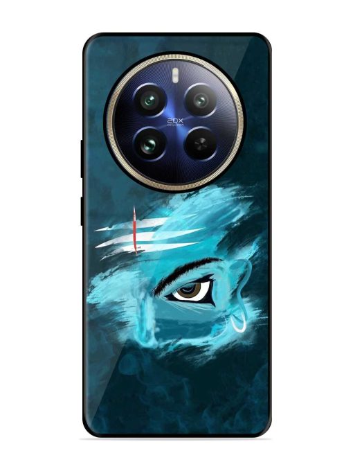 Lord Shiva Glossy Metal Phone Cover for Realme 12 Pro (5G)