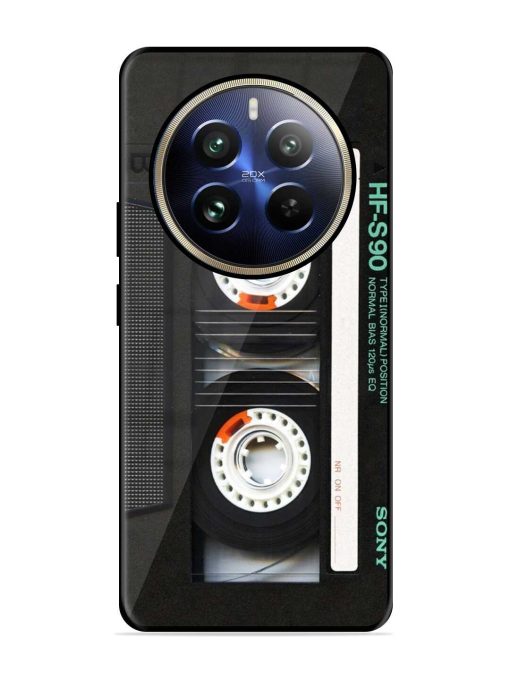 Sony Hf-S90 Cassette Glossy Metal Phone Cover for Realme 12 Pro (5G)