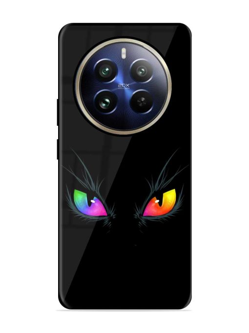 Cat Eyes Glossy Metal Phone Cover for Realme 12 Pro (5G) Zapvi