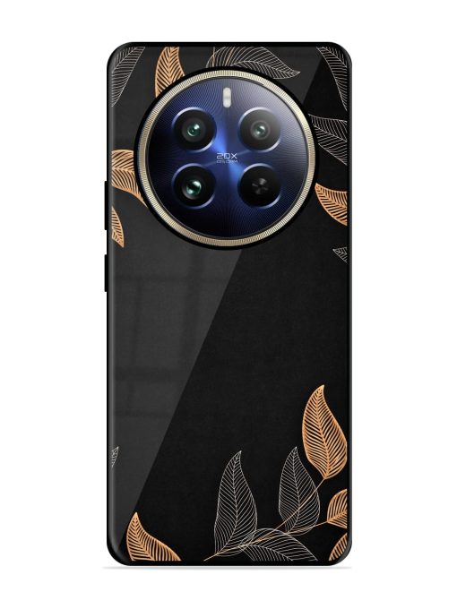 Foliage Art Glossy Metal Phone Cover for Realme 12 Pro (5G) Zapvi